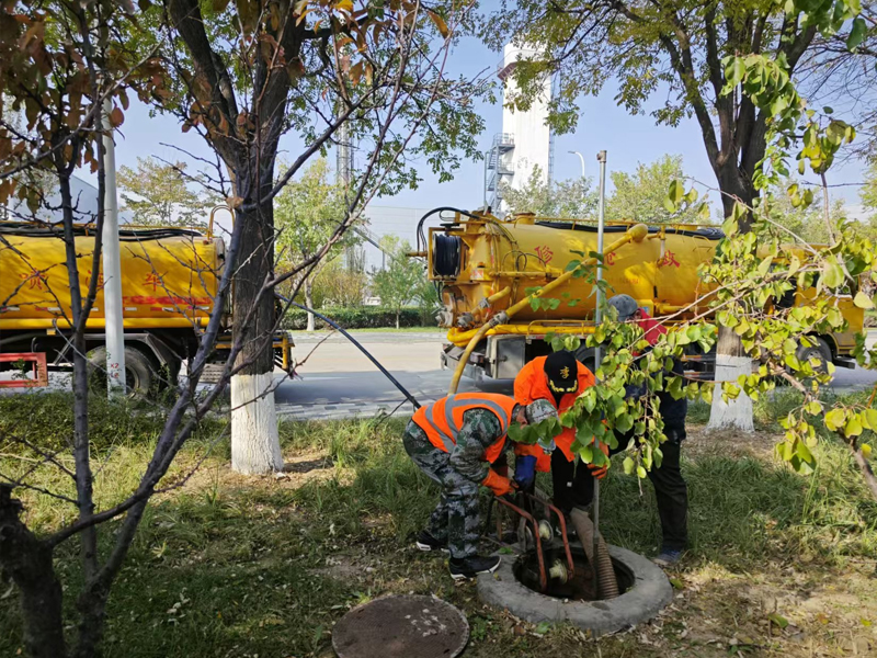 紫竹林厂区管道清洗